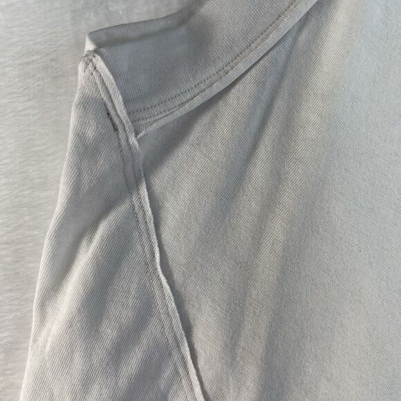 We The Free People Small Twin Peaks Tank Top White Anthropologie Raw Edge Relax - Picture 4 of 12